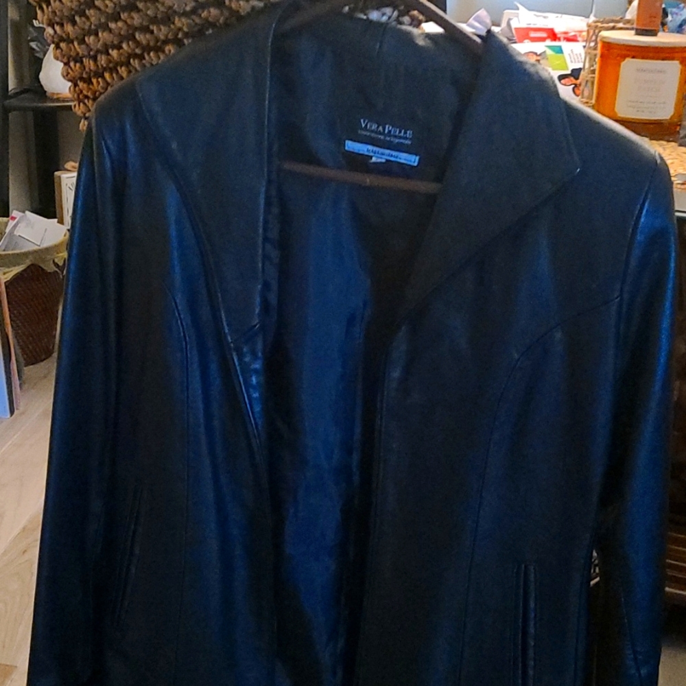 Leather jacket